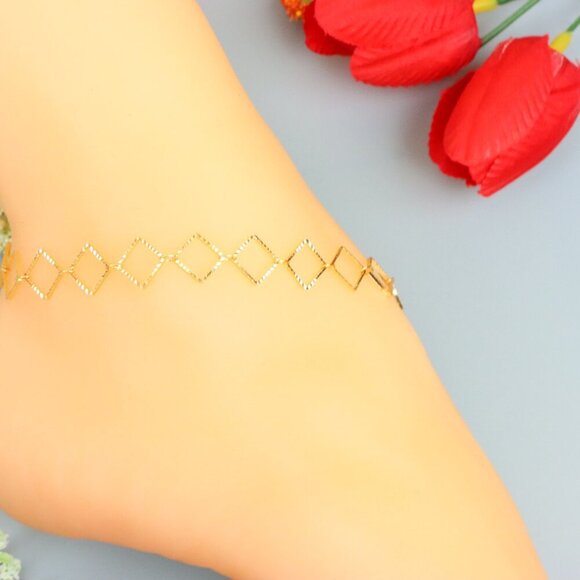 Handmade Anklet – A Stylish Choice for Women, Thoughtful Gift Idea, EVCH1703 - Picture 2 of 10